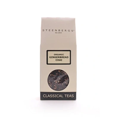 Image of Steenbergs Organic Gingerbread Chai Loose Leaf Tea 100g