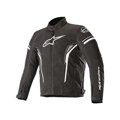 Image of Alpinestars Motorcycle jackets T sp 1 Waterproof Jacket Black White, Black/White, M