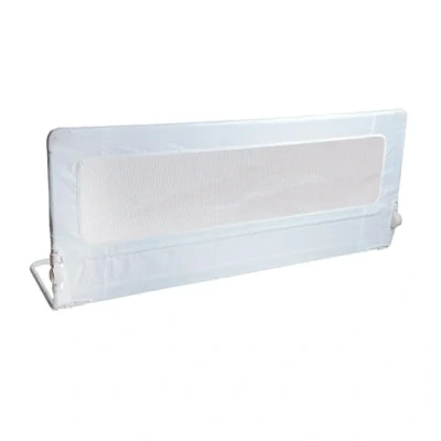 Image of Safetots Extra Tall Bed Rail, White 140cm Wide x 60cm Tall, Toddler Guard For Safety, Secure Child Rail