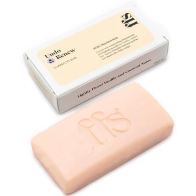 Image of Undo &amp; Renew Solid Shampoo Bar Cruelty Free, Vegan Sulphate Free Hair w/Niacinamide, Inulin Colloidal Oatmeal for Itchy, Flaky, Dry Scalp FFS Beauty w/Coconut Vanilla Scent