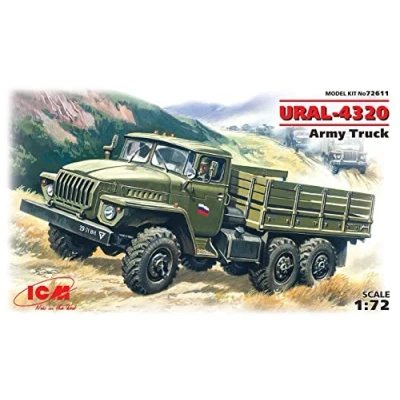 Image of ICM ICM72611 1:72 URAL 4320, Army Truck