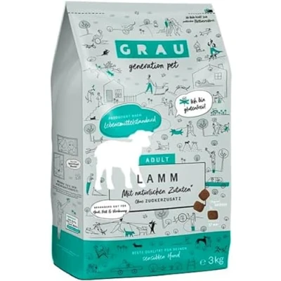 Image of GRAU the original Dry food for dogs Lamb (1 x 3 kg)