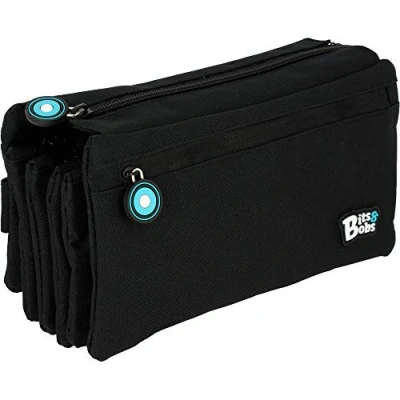 Image of Grafoplás Bits &amp; Bobs Pencil Cases 23 Centimeters Black (Negro)
