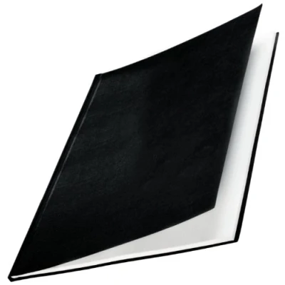 Image of Leitz impressBIND Hard Covers, 21.0 mm Spine, Black, Pack of 10