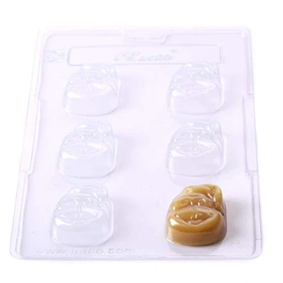 Image of Grinch Chocolate Mould 6 Cavity
