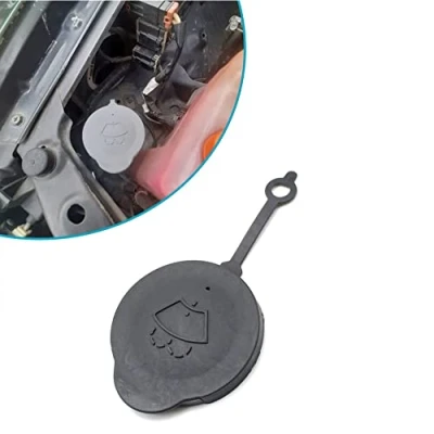 Image of Car Windshield Washer Bottle Cap Compatible for Nissan Micra K13 2011 2016 Wiper Fluid Reservoir Water Tank Cover