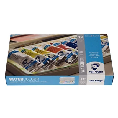 Image of Van Gogh Talens Watercolor, 10 ml, 12 Tube Pocket Box Set by