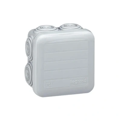 Image of Legrand 092005 Plexo Square Box Dimensions 65 mm x 40 Grey