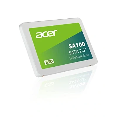 Image of Acer SA100 2.5 Inch SATA III SSD 960GB, Up to 560 MB/s, Internal Solid State Drive for Laptop and Desktop PC Upgrade BL.9BWWA.104