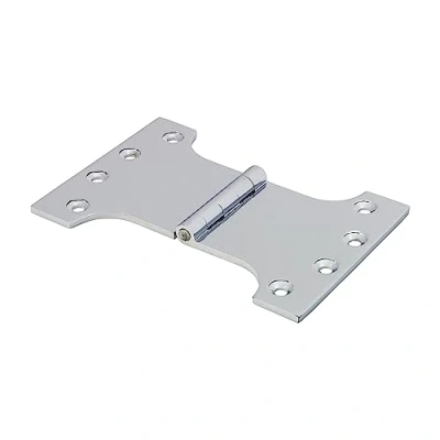 Image of Timco Parliament Hinges Solid Brass Polished Chrome (Size 102 x 150 2 Pieces)
