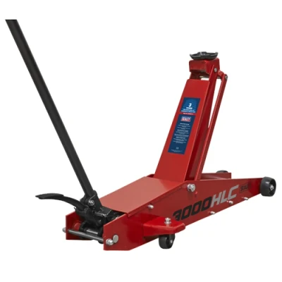 Image of Sealey Premier Trolley Jack 3 Tonne Long Reach High Lift