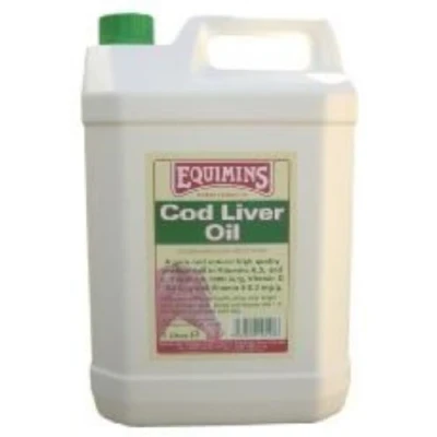 Image of Equimins EQS0058 Cod Liver Oil Clear, 5 Litre