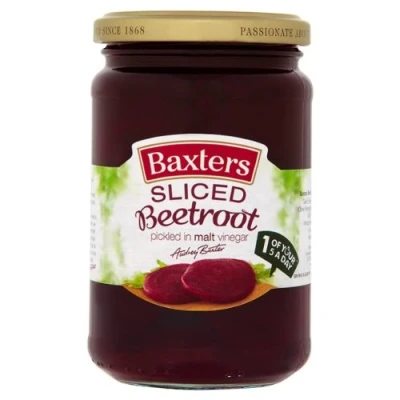 Image of Baxters Sliced Beetroot 340g (Pack of 6 x 340g)