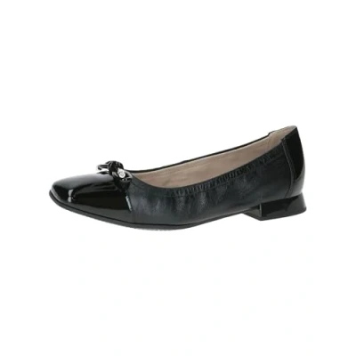 Image of CAPRICE Women&#039;s 9 22104 41 Ballerina, Black Comb I, 6 UK