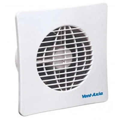 Image of Vent Axia 436535A BAS150SLT Axial Extractor Fan with Timer 6 Inch / 150mm