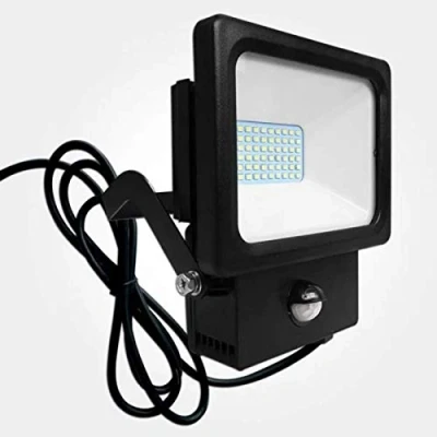 Image of Eterna 20W Polycarbonate LED Floodlight With 120 PIR