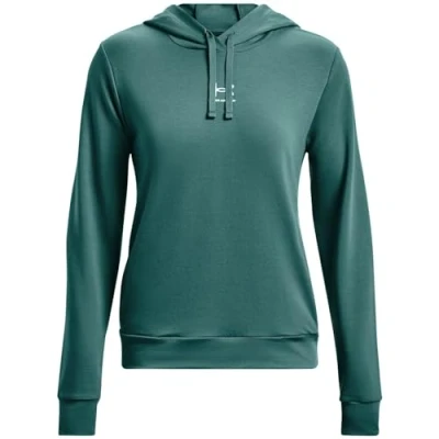 Image of Under Armour Womens Rival Terry OTH Hoodie Green S