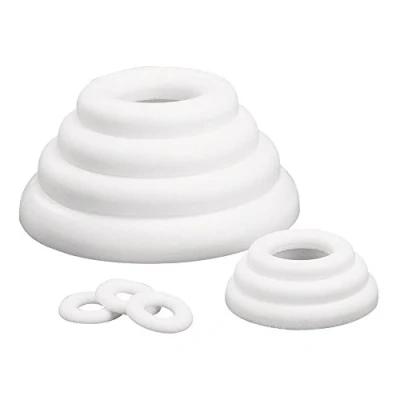 Image of Styropor Polystyrene Half Ring Smithers Oasis Pack (30cm) by