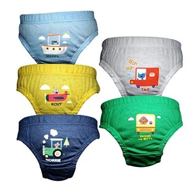 Image of Hey Duggee 5 Pack Boys Transport Pants/Briefs 6 Years / 110 116 cms Multi