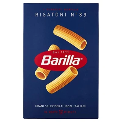 Image of 10x Barilla Rigatoni Pasta No 89 Italian 500g