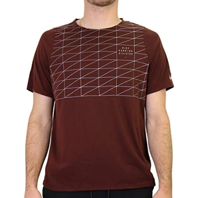 Image of Nike Men&#039;s Dv Rise 365 Gx Flsh T Shirt, Mens, CU7876, Black/Reflective Silver, XL