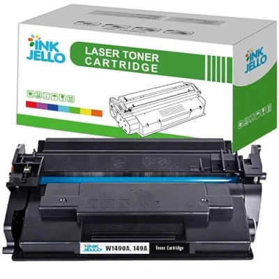 Image of Inkjello W1490A 149A Compatible Toner Cartridge WITH CHIP For HP LaserJet Pro MFP 4002dn 4002dw 4102dw 4102fdn 4102fdw Black (1 Pack)