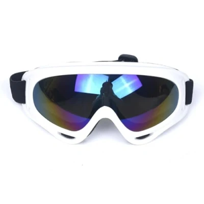 Image of GZTFPQ Ski Goggles Motorcycle Goggles, Over Glasses Snowboard for Men, Women &amp; Youth 100% UV Protection Foam Anti Scratch Dustproof