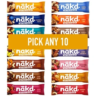 Image of Nakd Fruit &amp; Nut Bars Pick any 10