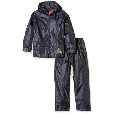 Image of Result Heavyweight Waterproof Jacket And Trouser Set ,Navy,X Large (11 12 Years)