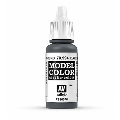 Image of Vallejo VJ70994 Model Color 17 ml Acrylic Paint Dark Grey