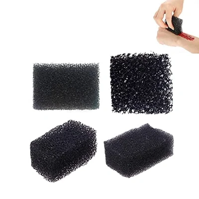 Image of 4 Types Special Effect Halloween Makeup Sponge Blood Stipple Wound for Halloween, Xmas, Carnival Face Body Painting