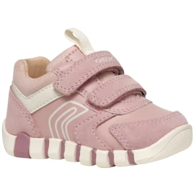 Image of Geox Baby B IUPIDOO Girl C Sneaker, 2 UK Child Pink