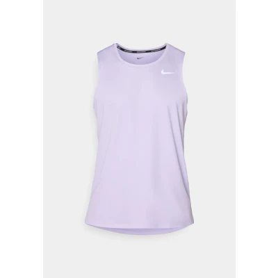 Image of Nike Miler Dri Fit Men&#039;s Running Tank Top, Hydrangeas/Reflective Silv, DV9321 515, 2XL