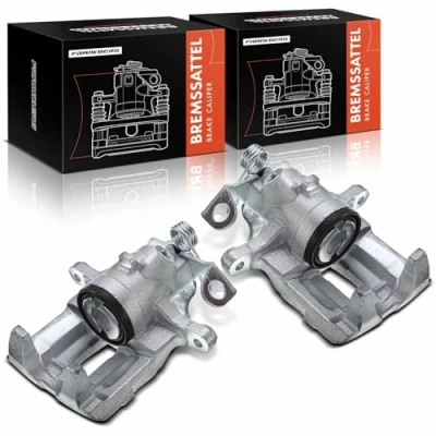 Image of Frankberg 2x Brake Caliper Rear axle Compatible with Primaster X83 2001 2014 Vivaro J7 F7 E7 2019 Replace# 343287