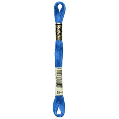 Image of DMC Mouliné Embroidery Thread 117MC, 100% Cotton Adapts to All Techniques and Surfaces, Ideal Cross Stitch. 8 m skeins 6 Strands, Available in 500 Colours