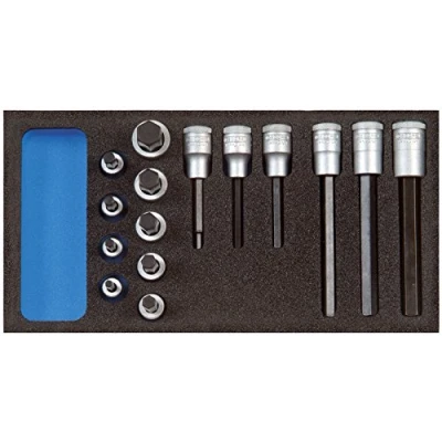 Image of Gedore Screwdriver bit socket set 1/2&quot; in 1/3 CT module