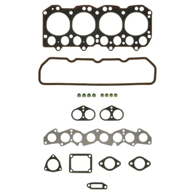 Image of 501676, 525857, GEG162, RTC2889, RTC3335 Gasket Set, cylinder head AJUSA 52009500 with gasket, valve stem seals FIBERMAX