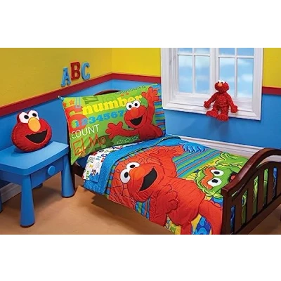 Image of Sesame Street ABC 123 4 Piece Toddler Set