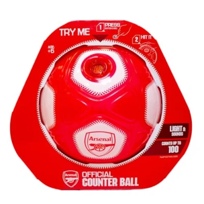 Image of Smart Ball SBCB1A : SBCB1BNP AFC Football, Red &amp; White, One Size