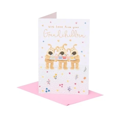 Image of Boofle Mother&#039;s Day Card from your Grandchildren Cute Design