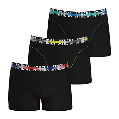 Image of Athena Men&#039;s Endurance 24H LN49 Underwear, Noir/Noir/Noir, M