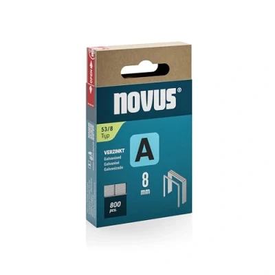 Image of Novus Tools 042 0777 Fine Wire Staple A Type 53, Grey, 8 mm