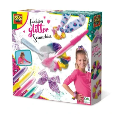 Image of SES Creative 14140 Fashion Glitter Scrunchies