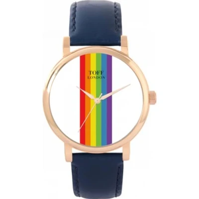 Image of Toff London 38mm Pride Linear Watch