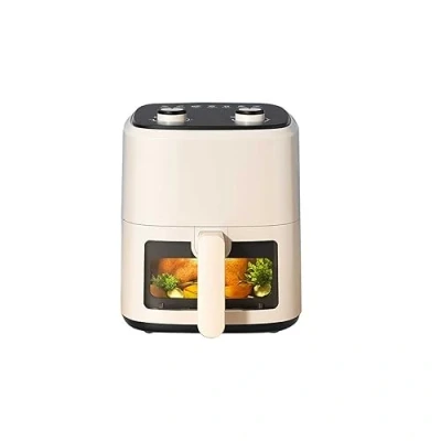 Image of PADG Compact Air Fryer, Removable Non Stick Cooking Rack, Adjustable Temperature Up To 200C, Household Fry Oven