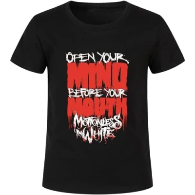 Image of Motionless in White Men&#039;s Open Your Mind T Shirt Black Size XXL