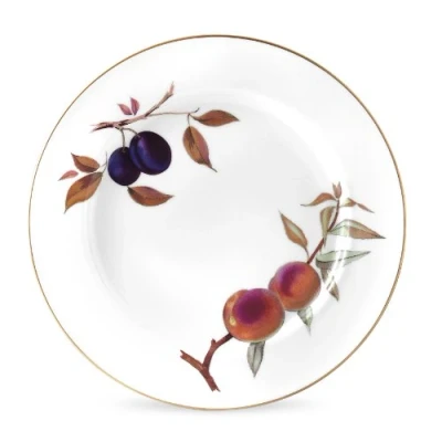 Image of Royal Worcester Evesham Gold Dinner Plates, Set of 4
