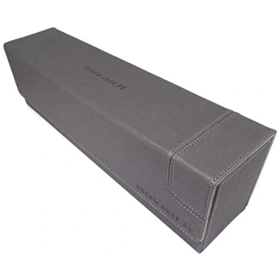 Image of Docsmagic.de Premium Magnetic Tray Long Box Silver Large Card Deck Storage
