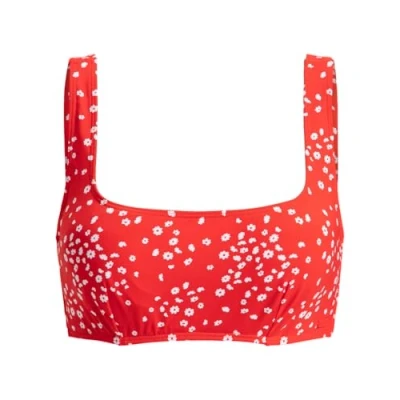 Image of Roxy Beach Classics Bikini top, Women&#039;s, Size: Small, Red