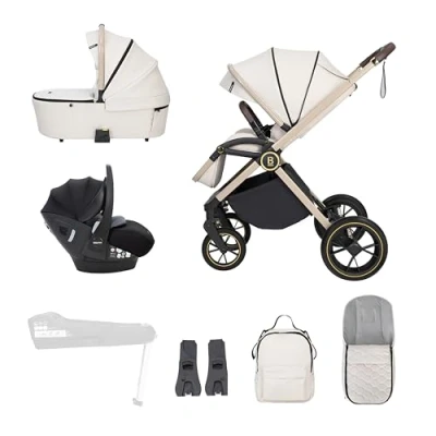 Image of Kai Travel System Pecan Car Seat Sandstone